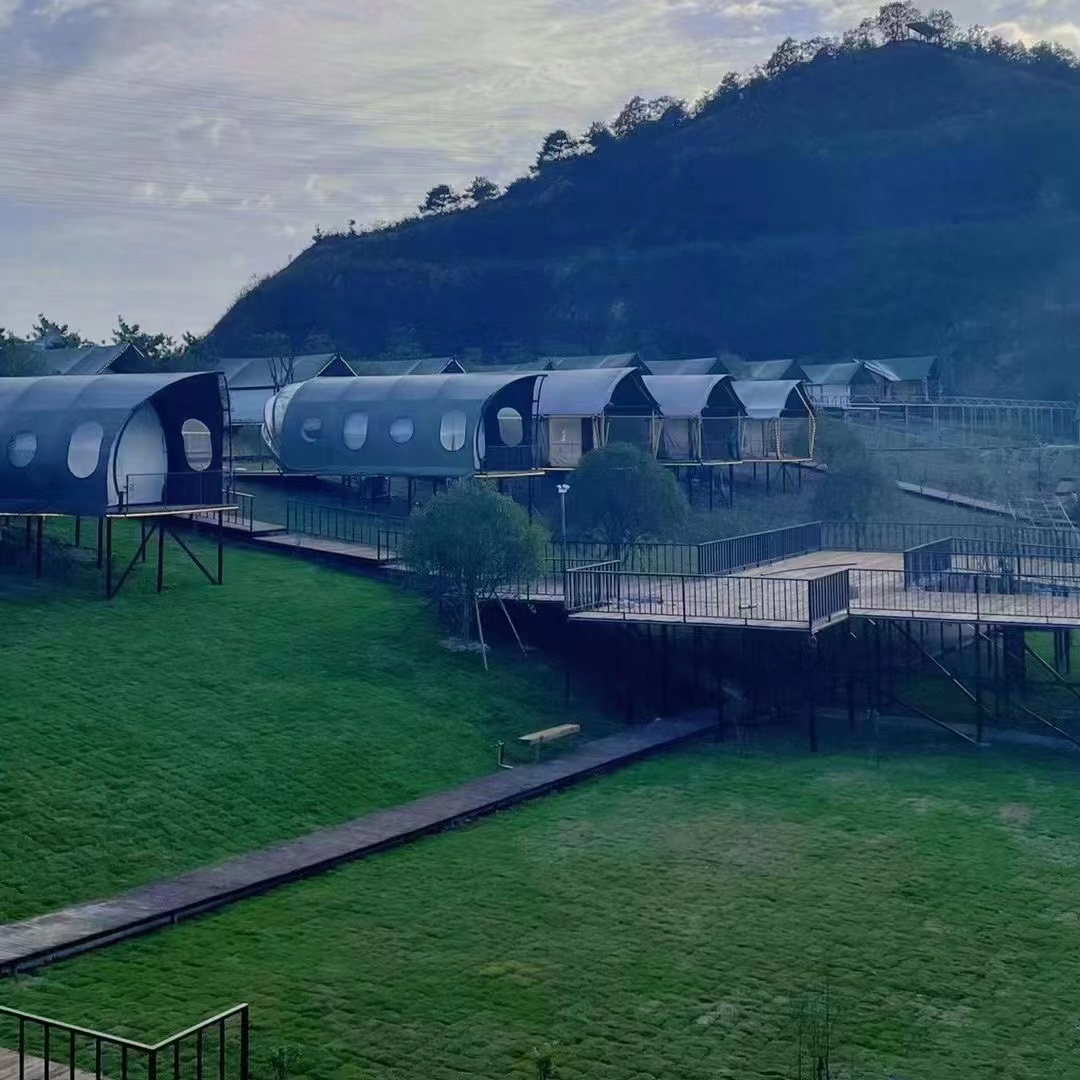 2025 new design hotel tent safari tent luxury glamping tent for sale