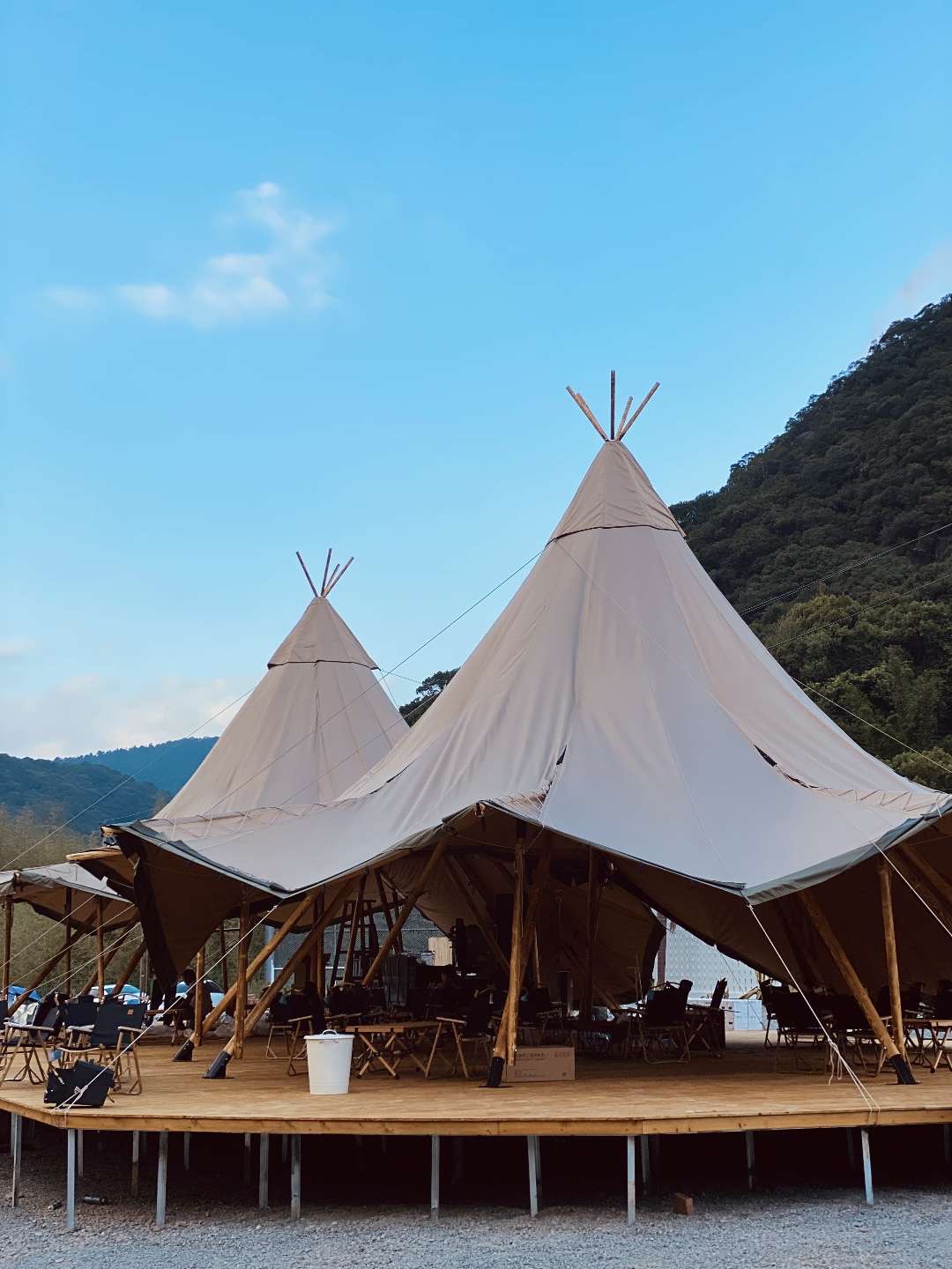 glamping big wedding tipi tent event teepee tent for party