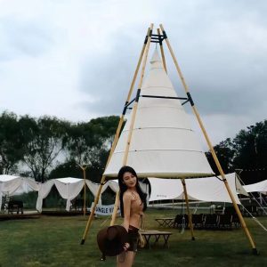 wedding tents pointed lantern decor event waterproof wood tipi teepee tent