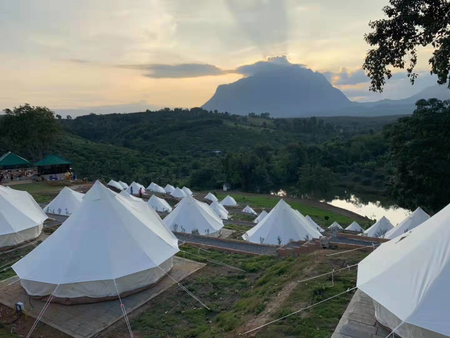 4m 5m 6m canvas bell tent wholesale