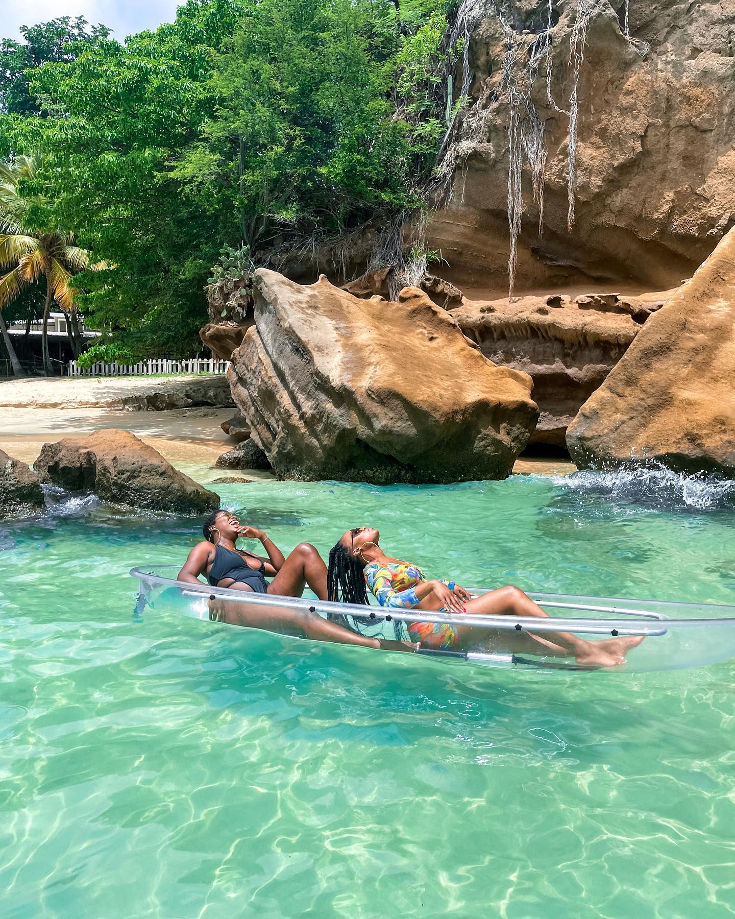 double seater 100% transparent kayak clear kayak canoe kst 4a