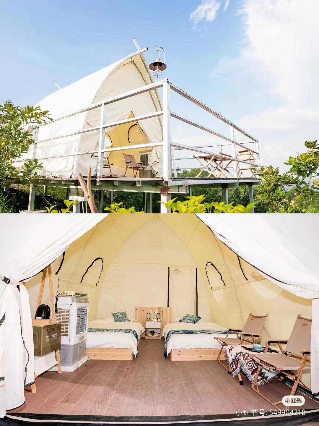 2025 new design luxury safari tent restaurant tent mini sailing tent for sale