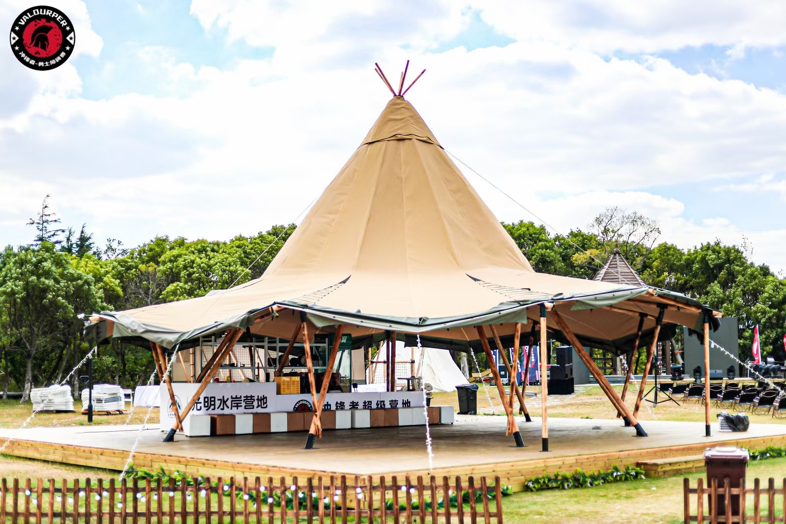 glamping big wedding tipi tent event teepee tent for party