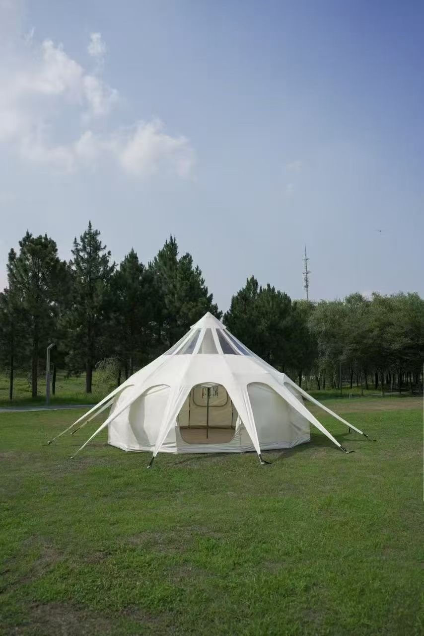 4m 5m 6m canvas bell tent wholesale (复制)