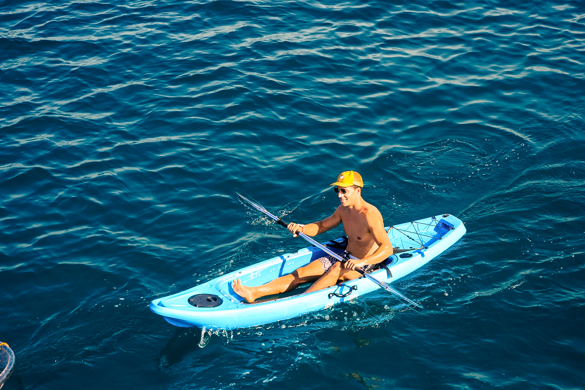 single seater transparent bottom kayak clear bottom kayak