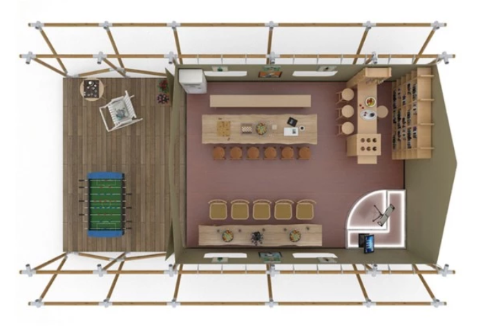 outdoor waterproof wood frame luxury glamping tent hotel tent camping tent