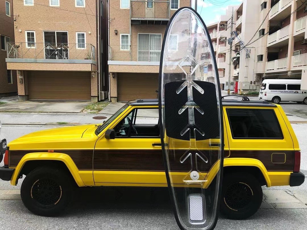 100% transparent paddle board clear paddle board kst 10