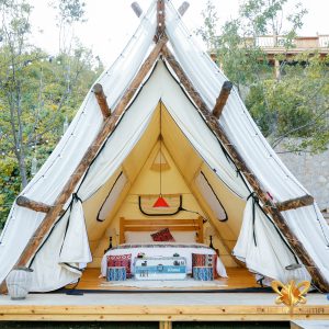 a frame tent cotton canvas glamping safari luxury tent a frame luxury hotel tent