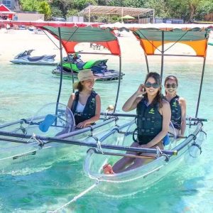 double seater 100% transparent kayak clear kayak canoe kst 4a