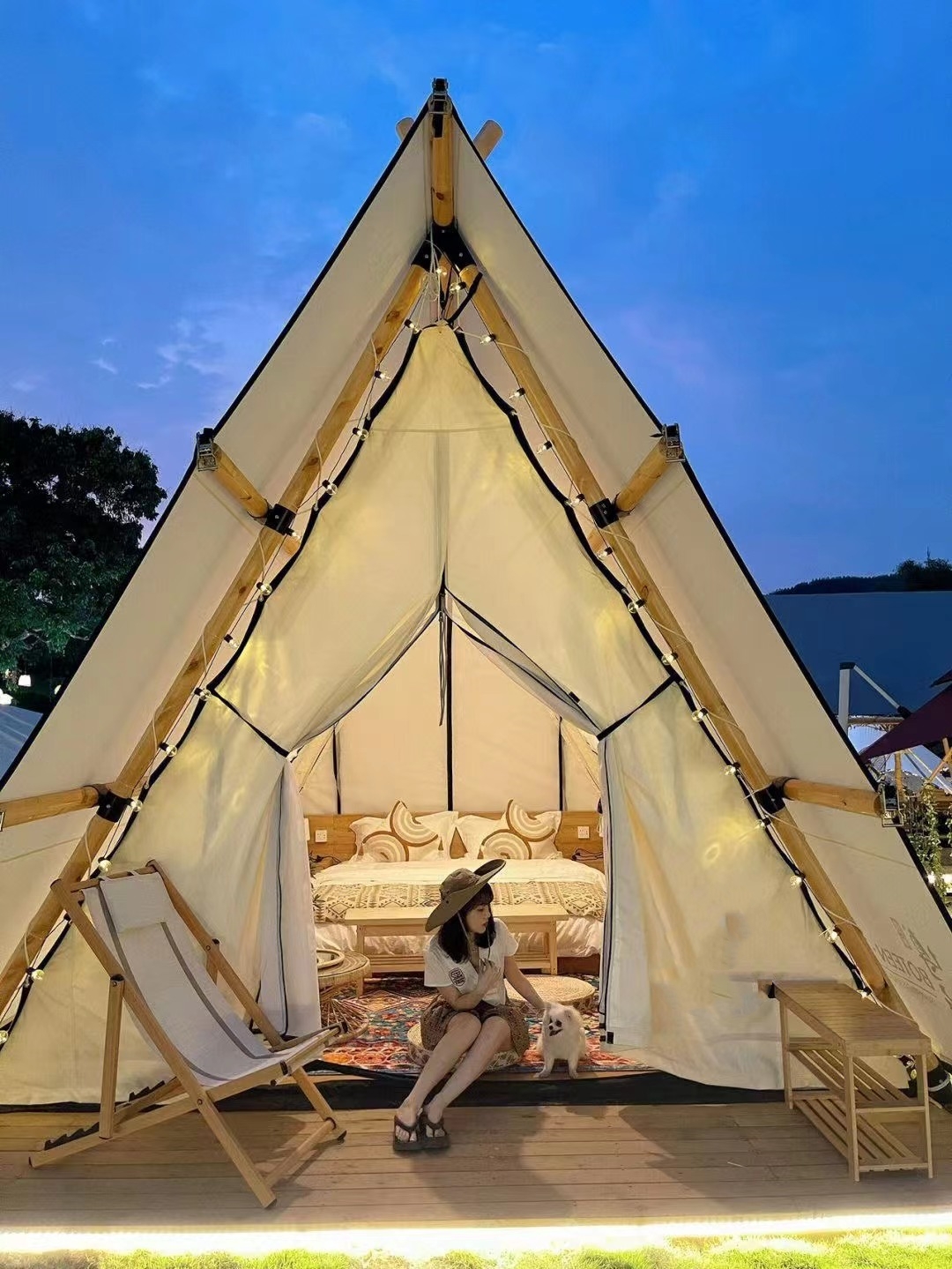 a frame tent cotton canvas glamping safari luxury tent a frame luxury hotel tent