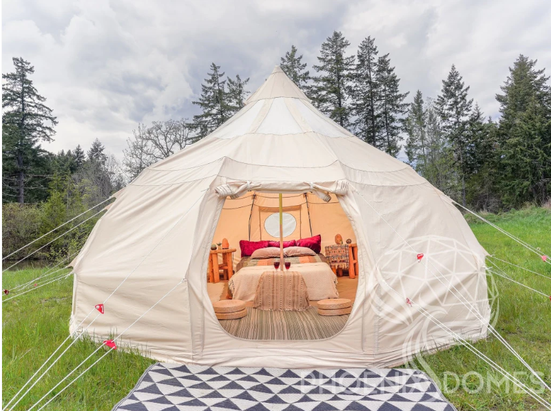 4m 5m 6m canvas lotus belle tent lotus tent (复制)